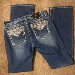 Miss Me Mid-Rise Bootcut Jeans